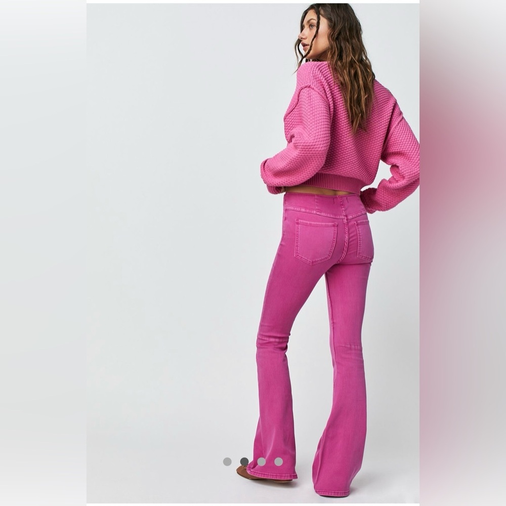 We The Free Penny Pull-On Flare Jeans - Picture 2 of 4